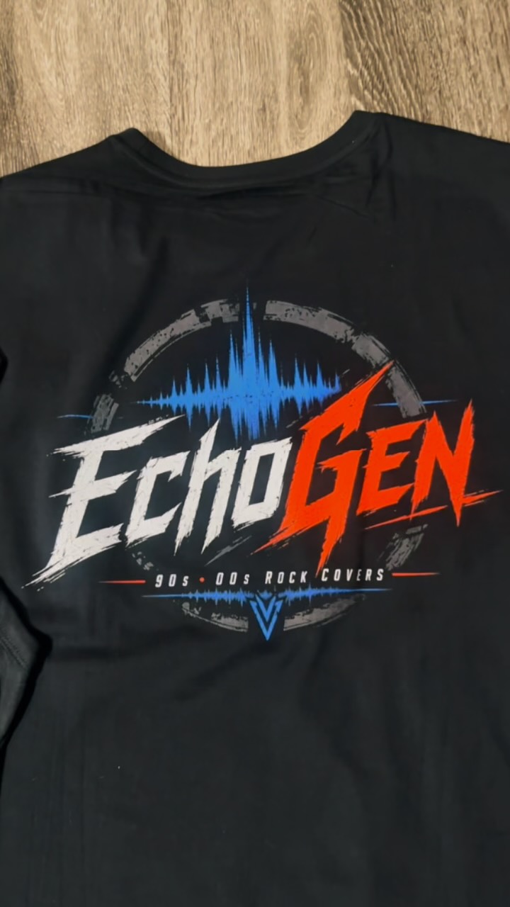 EchoGen band t-shirt